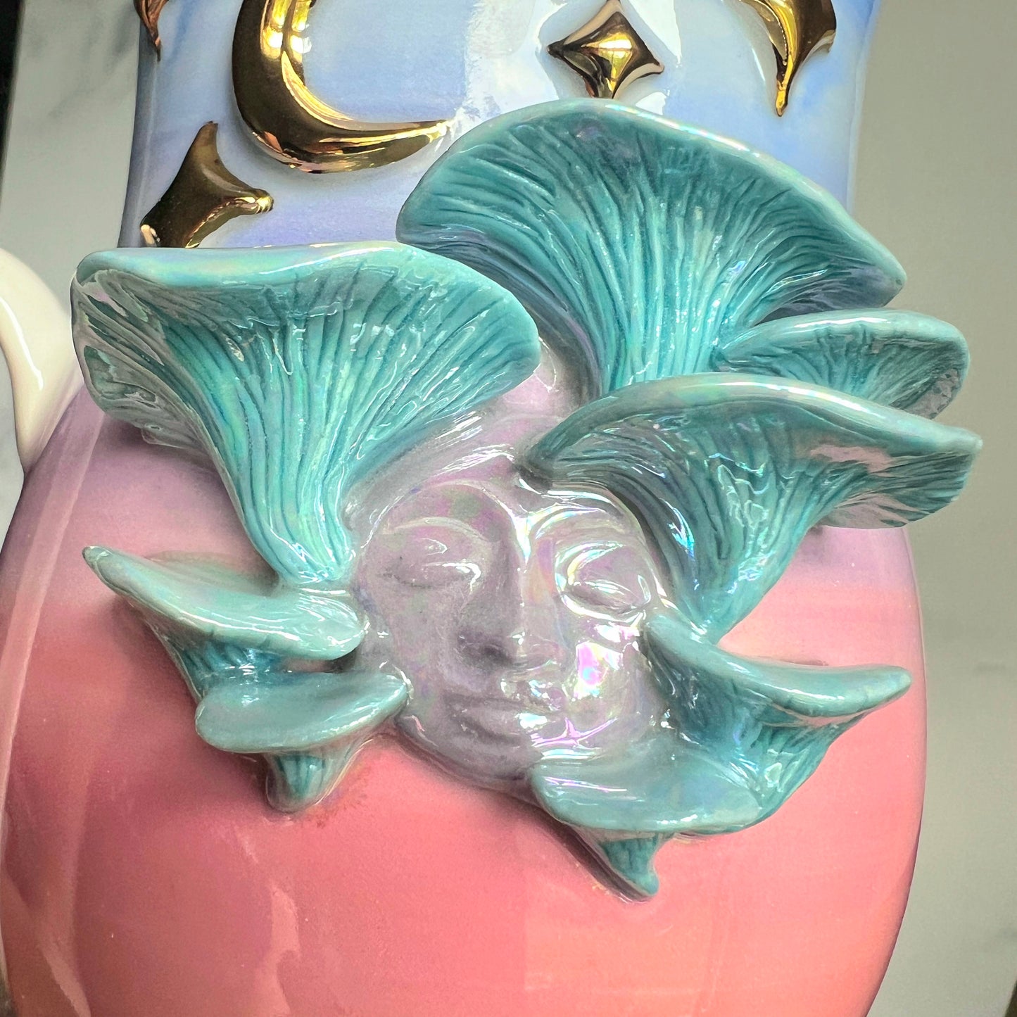 Oyster Mushroom Goddess Mug