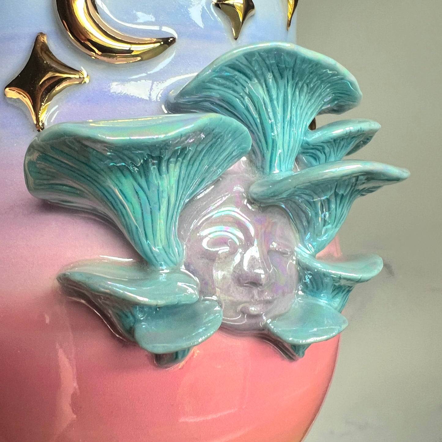 Oyster Mushroom Goddess Mug