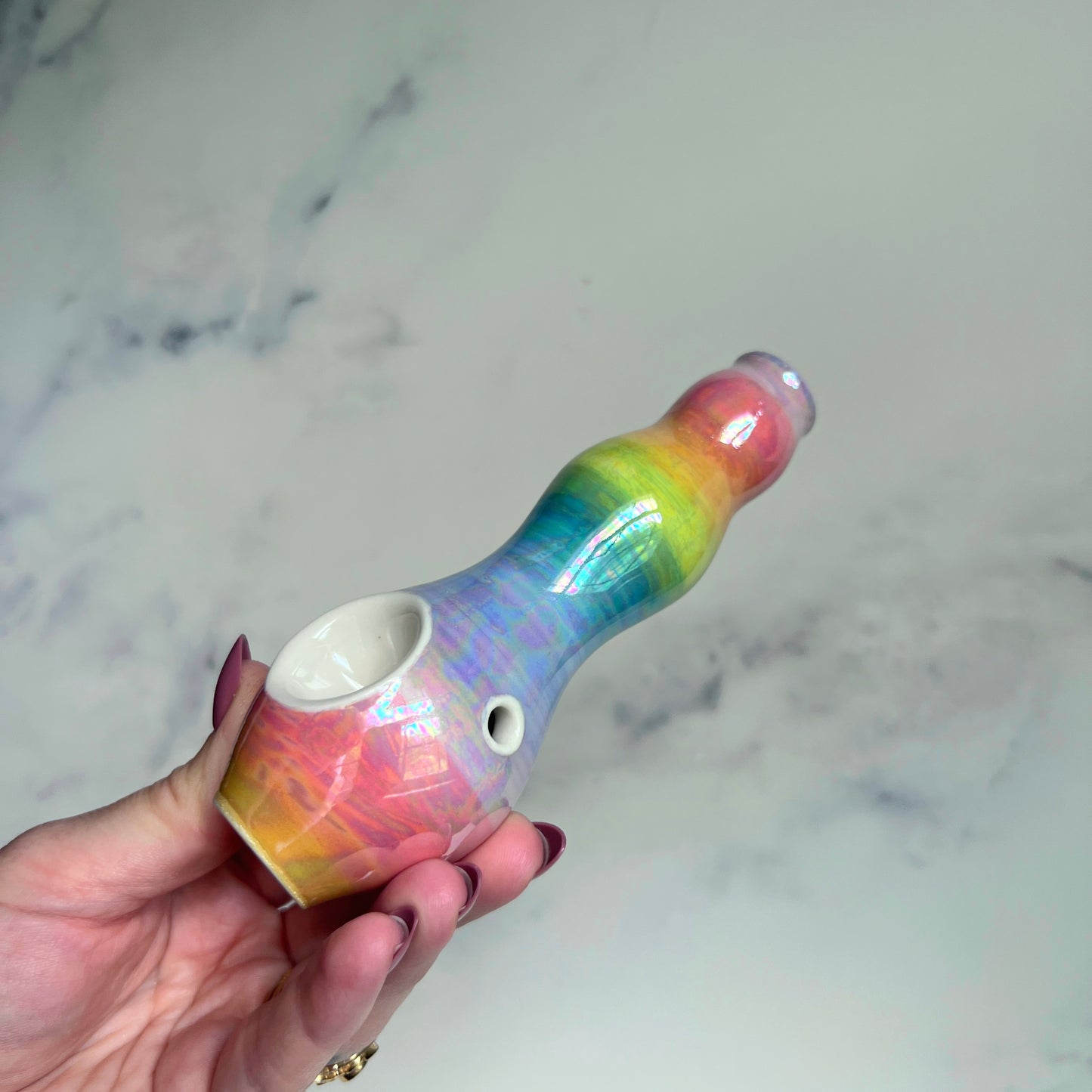 Iridescent Rainbow Pipe