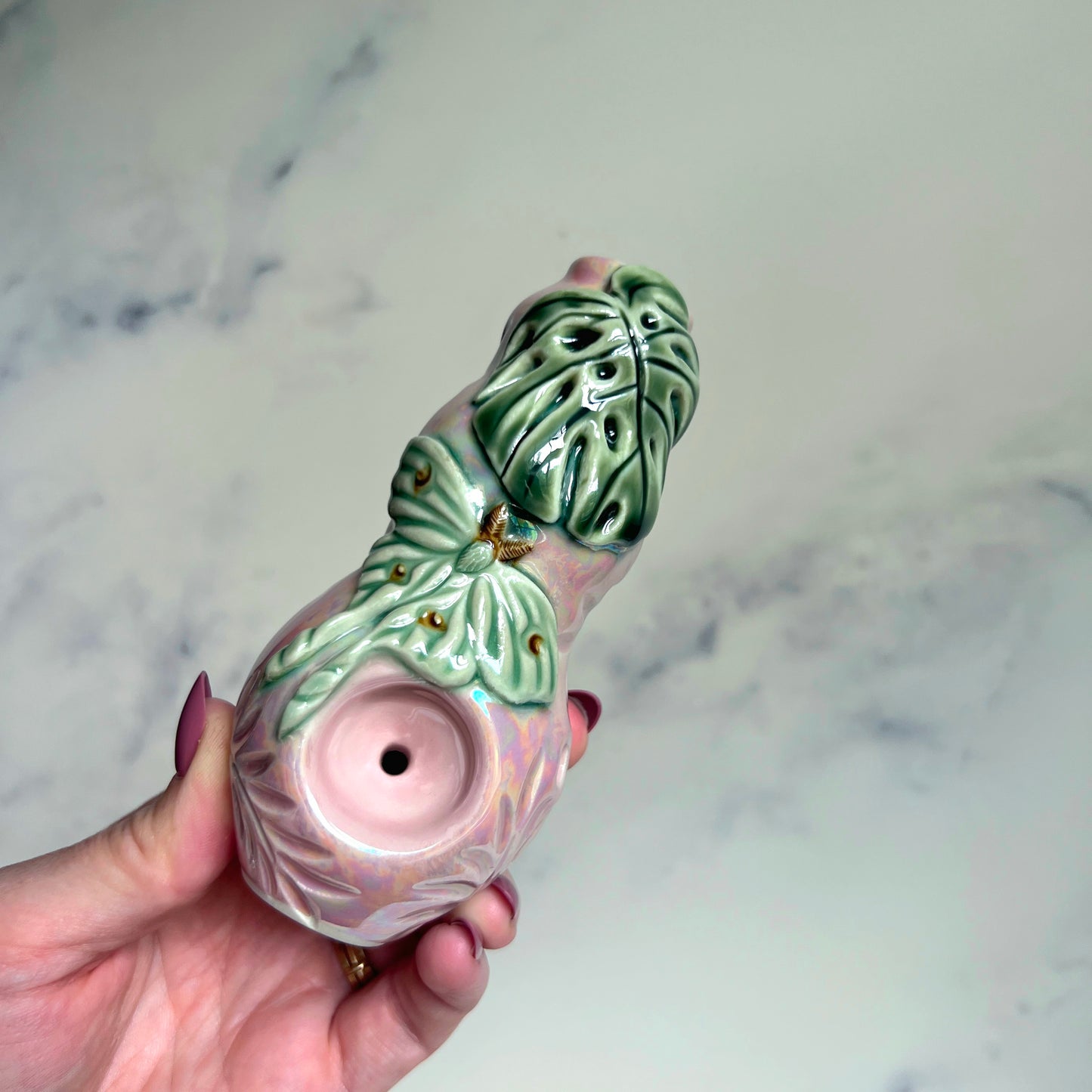 Moth & Monstera Pipe