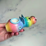 Rainbow Sky Mushroom Pipe