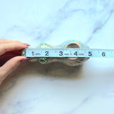 Labradorite Luna Moth Pipe - Crystal Inlay