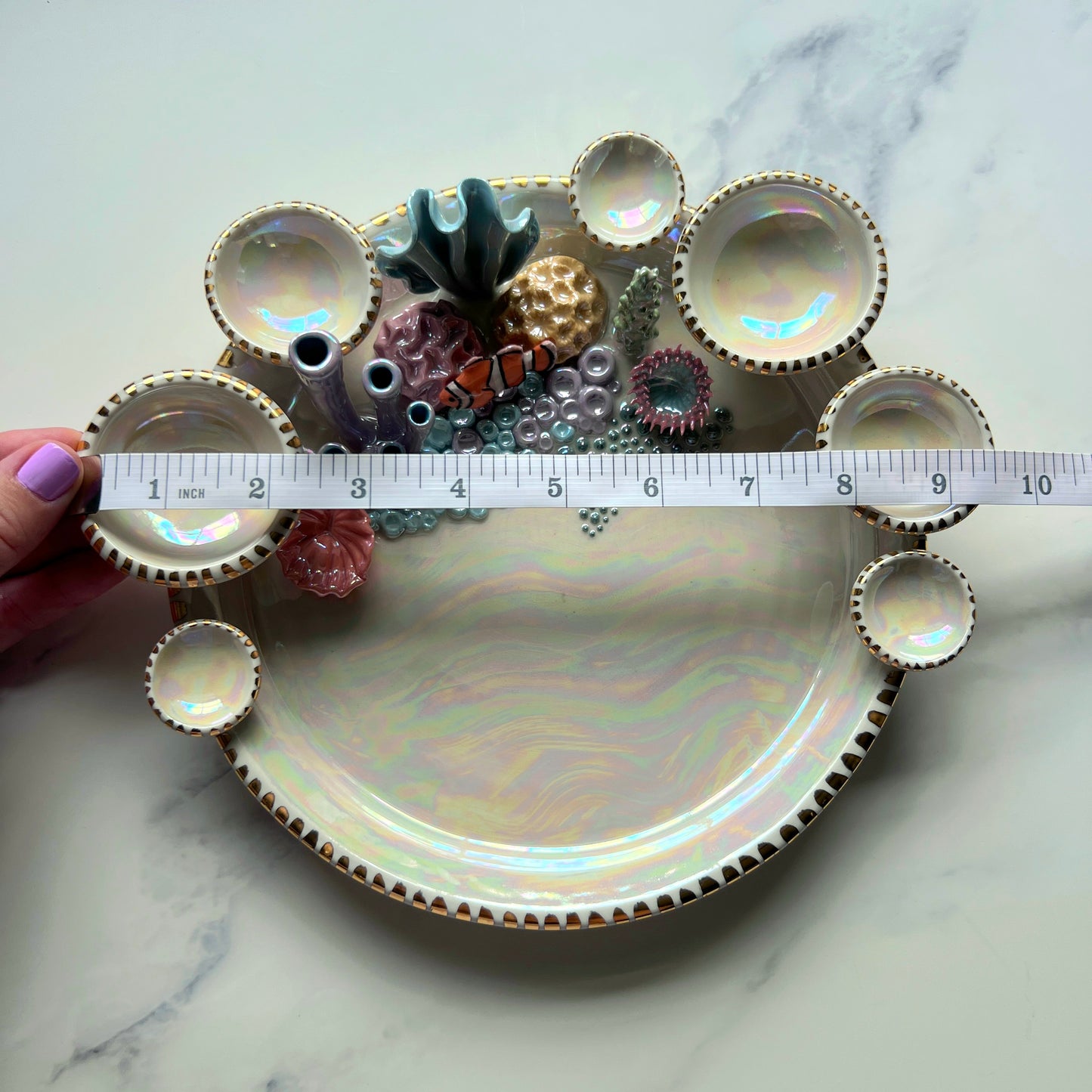 Finding Naomi Tray - Plateau infini à bijoux Corail Récif Poisson Clown