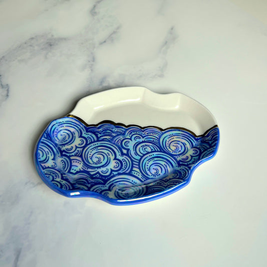 Indigo Hour - Fancy Cloud Tray