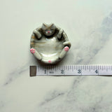 Gray Cat Ring Dish