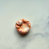 Orange Cat Ring Dish & Worry Stone