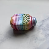 AnchorStone - Fidget Toy - Breath Work Tool - Rainbow Sensory Stone B