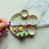 Pearl's Treasure - Coral Reef Dish Iridescent Infinity Sea Turtle Tray