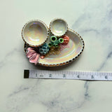 Blooming Opal - Coral Reef Ring Dish - Iridescent Infinity Tray
