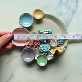 Ariel's Treasure - Coral Reef Dish Iridescent Infinity Sea Turtle Tray