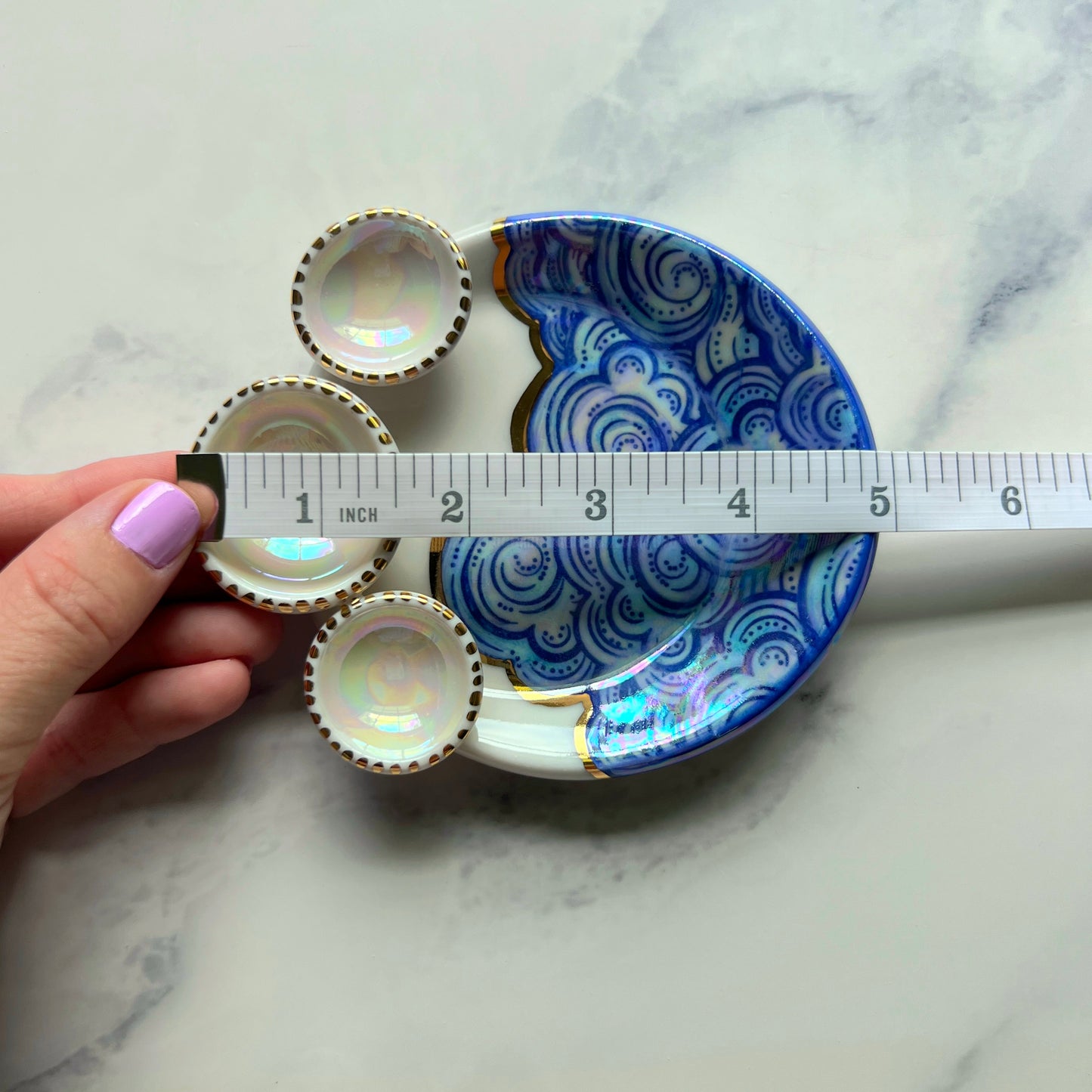 Indigo Hour - Cloud Infinity Tray A