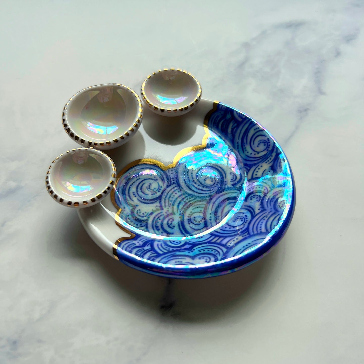 Indigo Hour - Cloud Infinity Tray A