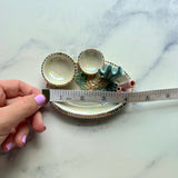 Lil Pearl - Coral Reef Ring Dish - Iridescent Infinity Tray