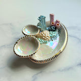 Lil Pearl - Coral Reef Ring Dish - Iridescent Infinity Tray