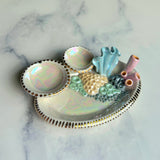 Lil Pearl - Coral Reef Ring Dish - Iridescent Infinity Tray