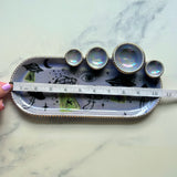 Luna's Abduction - Iridescent UFO & Mushroom Infinity Tray