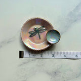 Dragonfly Dish Iridescent Ring Tray