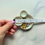 Mini Ocean Dreams - Coral Reef Dish Iridescent Jewelry Tray