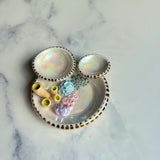 Mini Ocean Dreams - Coral Reef Dish Iridescent Jewelry Tray
