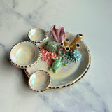 Turtle Cove - Coral Reef Dish Iridescent Infinity Sea Turtle Tray