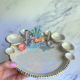 Finding Naomi Tray - Clown Fish Coral Reef Dish Jewelry Infinity Tray