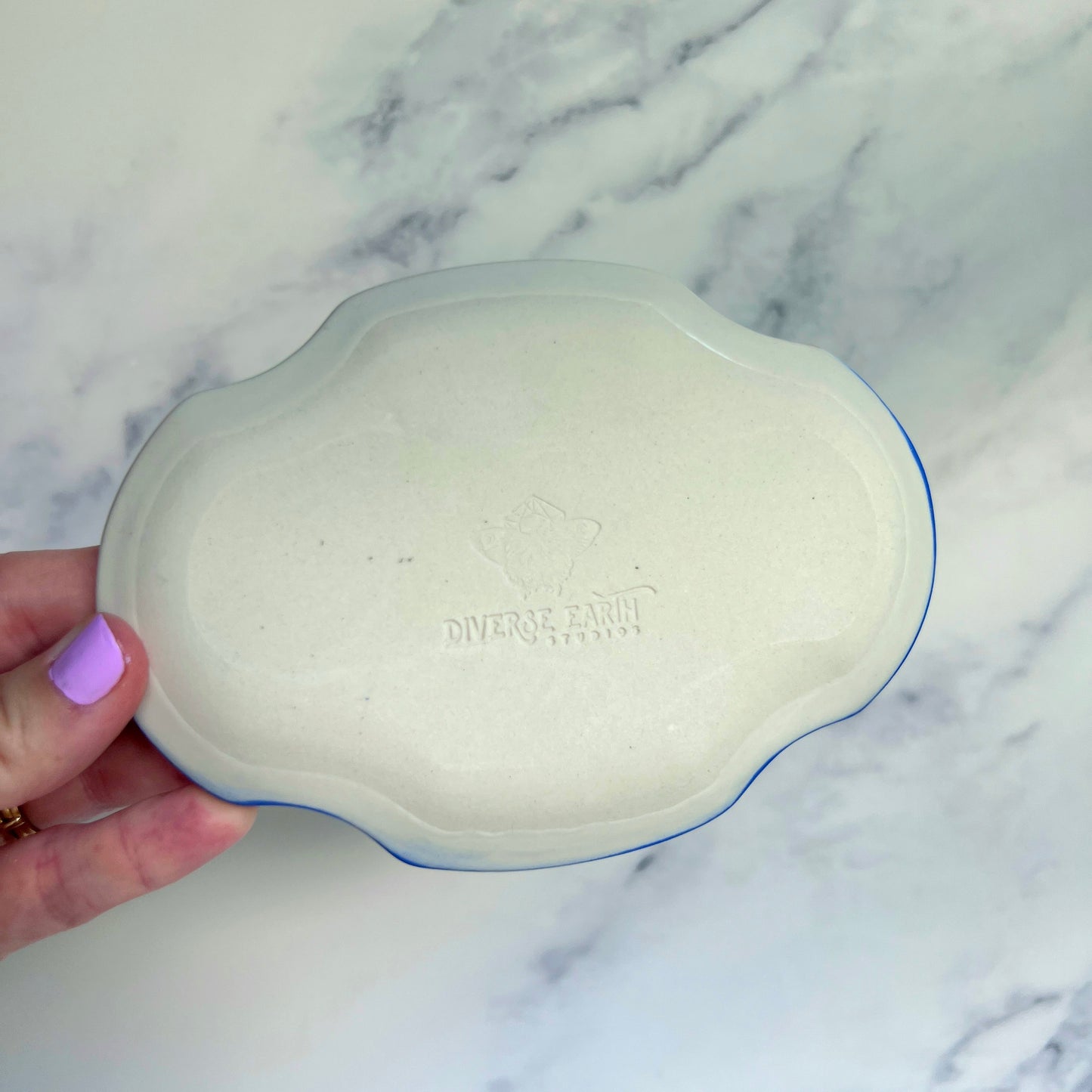 Indigo Hour - Fancy Cloud Tray