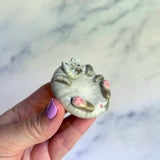 Gray Cat Ring Dish & Worry Stone B