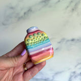 AnchorStone - Fidget Toy - Breath Work Tool - Rainbow Sensory Stone B