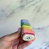 AnchorStone - Fidget Toy - Breath Work Tool - Rainbow Sensory Stone