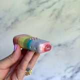 AnchorStone - Fidget Toy - Breath Work Tool - Rainbow Sensory Stone