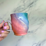 Color Pop Swirl Mug 10oz (Dishwasher/Microwave Safe)
