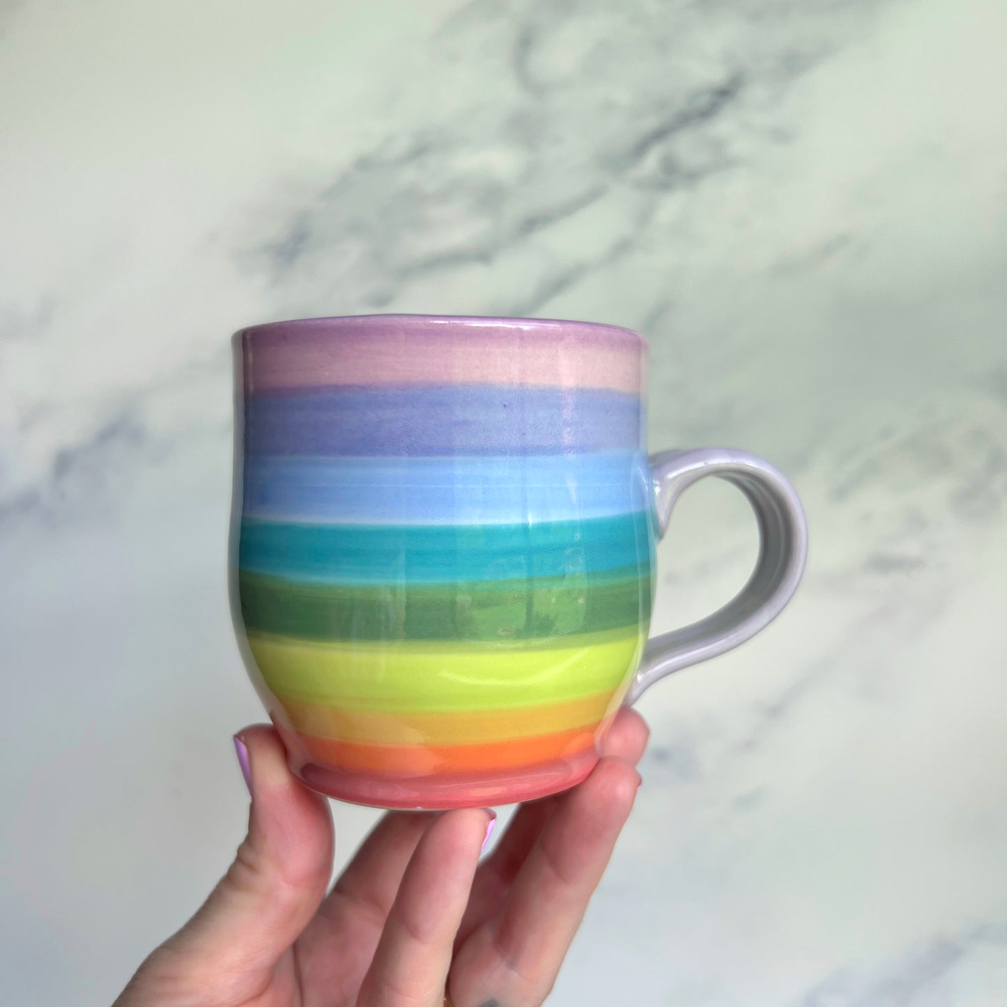 Rainbow Colorway Mug 10oz A (Dishwasher/Microwave Safe)