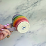 Rainbow Swirl Mug 10oz (Dishwasher/Microwave Safe)