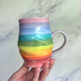 Rainbow Swirl Mug 10oz (Dishwasher/Microwave Safe)