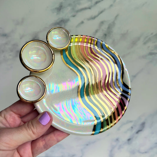 Wiggle Room- Rainbow Wave Infinity Tray B
