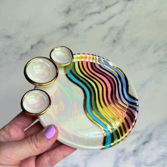 Wiggle Room- Rainbow Wave Infinity Tray B