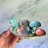 High Tide - Coral Reef Ring Dish - Iridescent Infinity Tray
