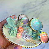 High Tide - Coral Reef Ring Dish - Iridescent Infinity Tray