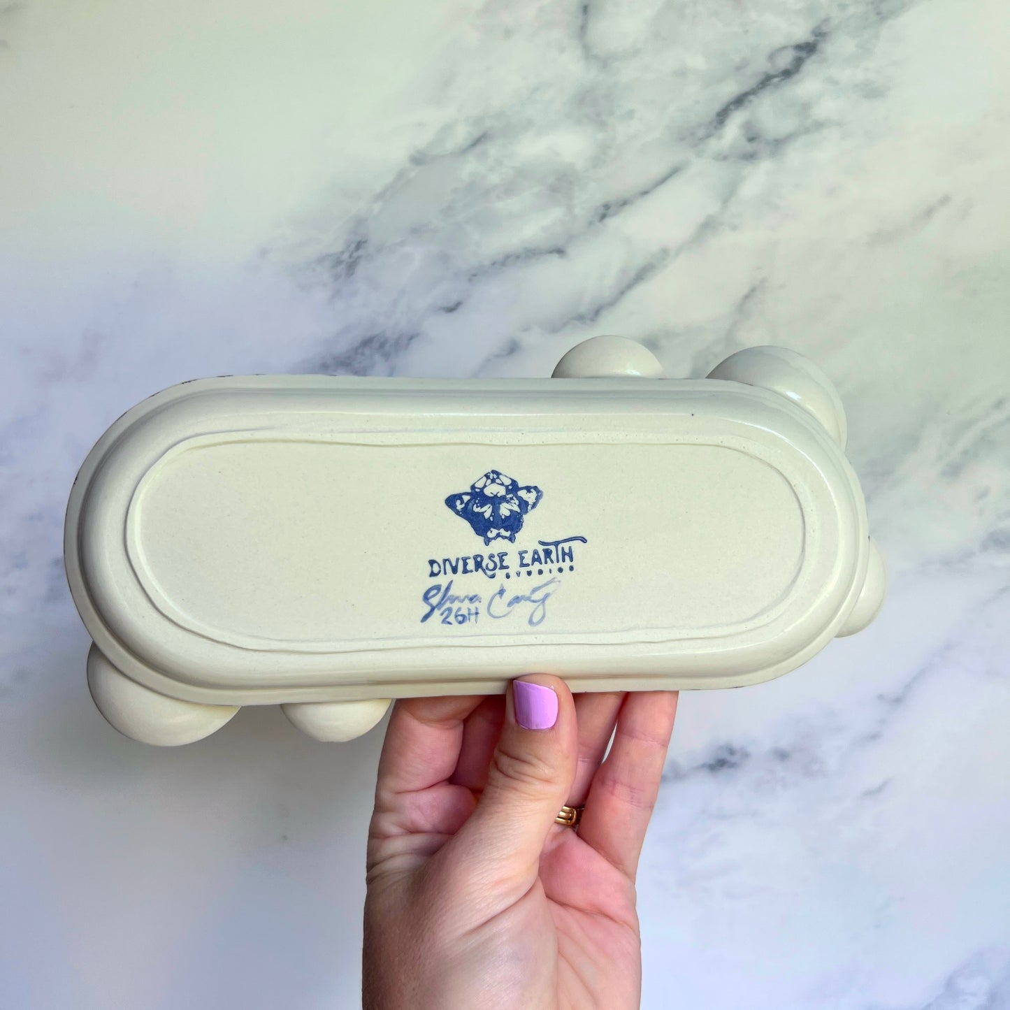 Curious Cutie - Octopus Coral Reef Dish Jewelry Infinity Tray