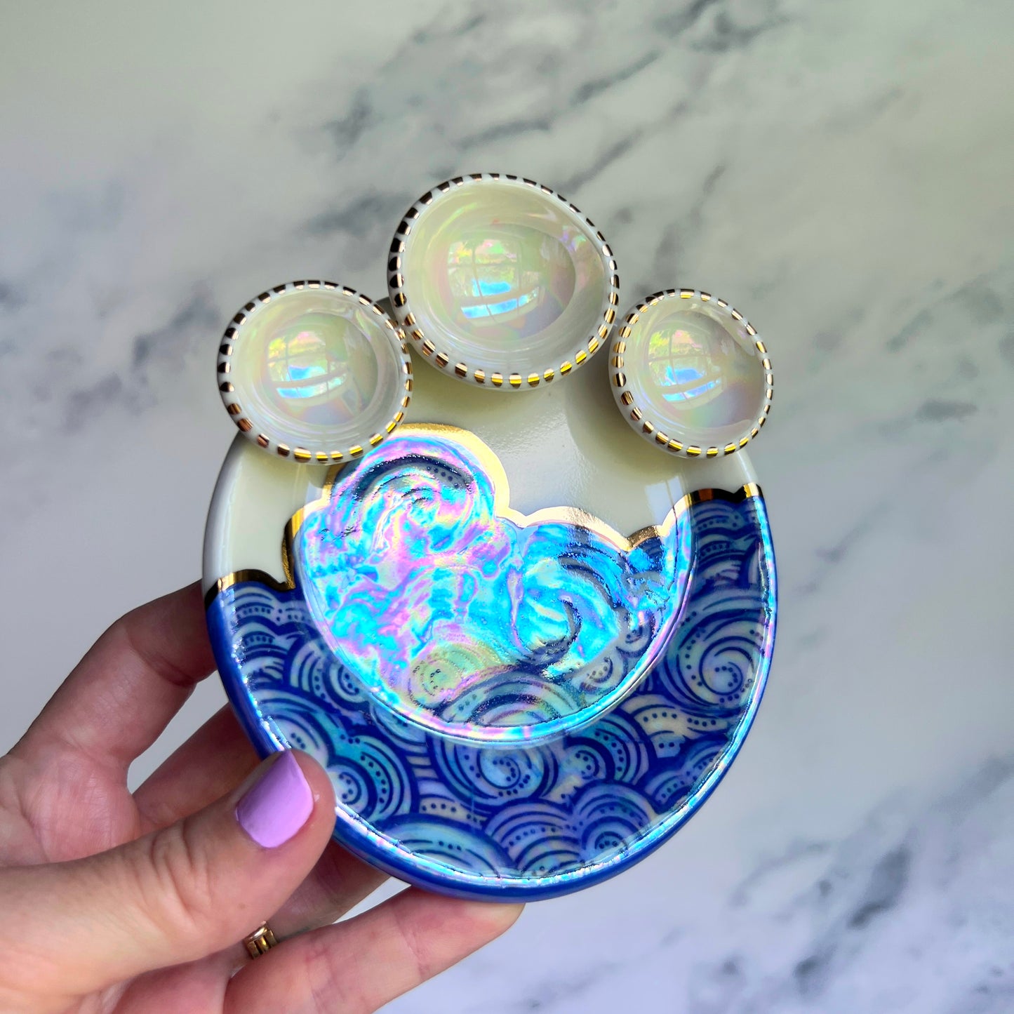 Indigo Hour - Cloud Infinity Tray A