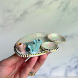 Lil Pearl - Coral Reef Ring Dish - Iridescent Infinity Tray