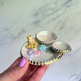 Mini Ocean Dreams - Coral Reef Dish Iridescent Jewelry Tray