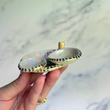 Mini Ocean Dreams - Coral Reef Dish Iridescent Jewelry Tray