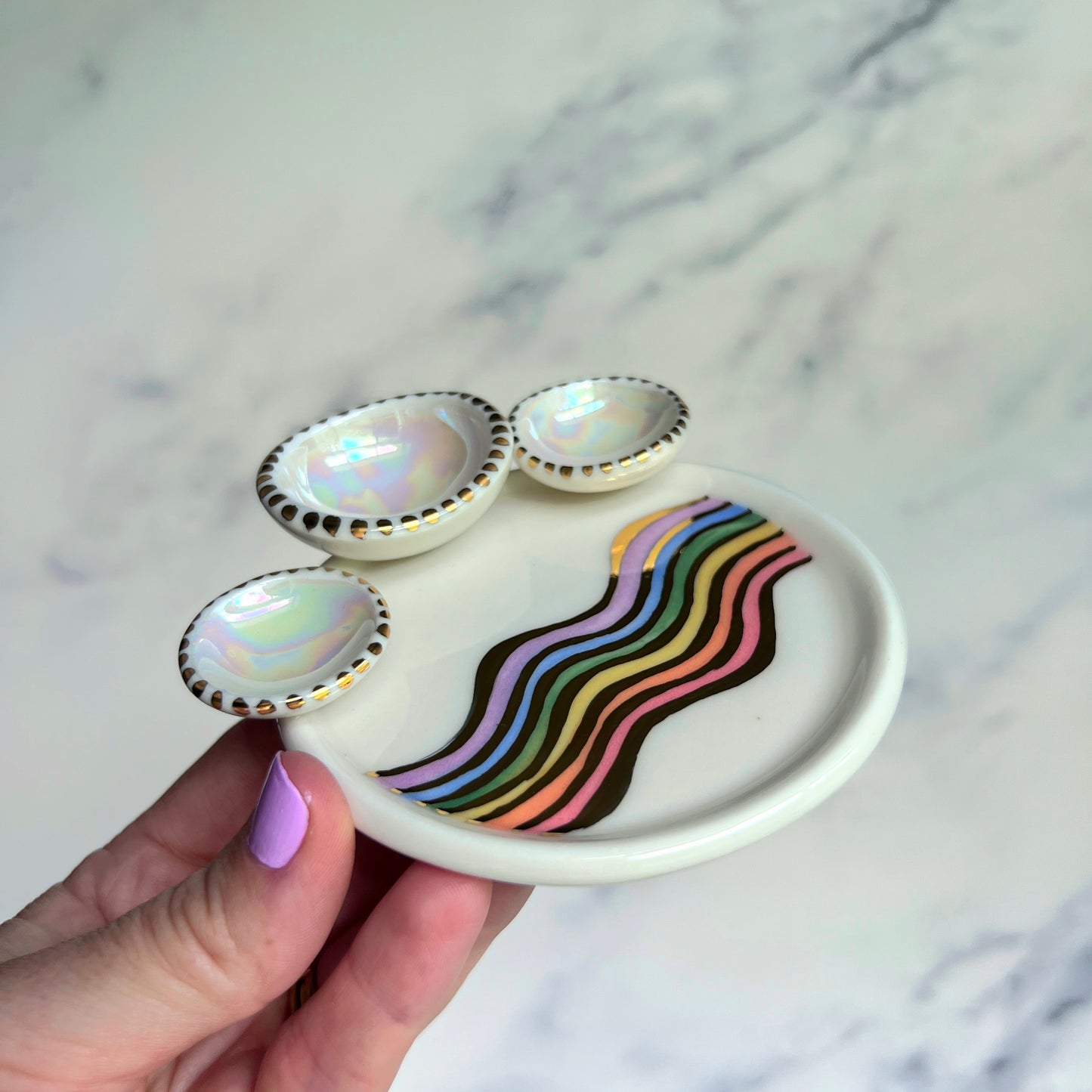 Wiggle Room- Rainbow Wave Infinity Tray A