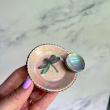Dragonfly Dish Iridescent Ring Tray