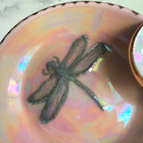 Dragonfly Dish Iridescent Ring Tray
