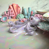 Lucky 7 - Huge Coral Reef Dish Sea Creature Iridescent Infinity Tray