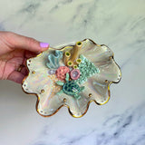 Ocean Bloom - Turtle Shell Jewelry Wall Hanging Coral Reef Necklace Display