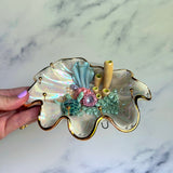 Ocean Bloom - Turtle Shell Jewelry Wall Hanging Coral Reef Necklace Display