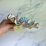 Finding Naomi - Shell Jewelry Wall Hanging- Clown Fish - Coral Reef Necklace Display B